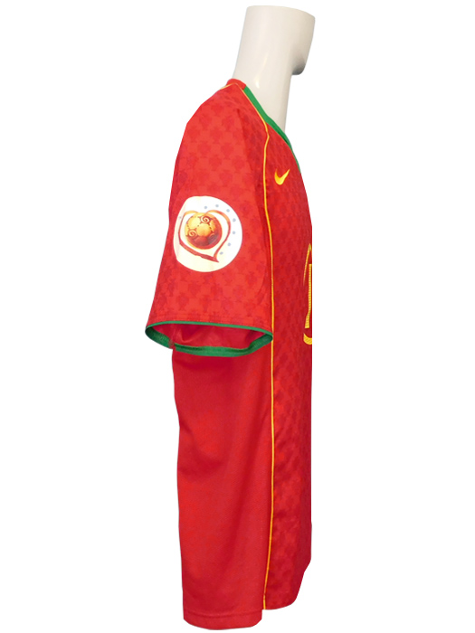 ナイキ) NIKE/2004ポルトガル代表/ホーム/半袖/ロナウド/EURO2004決勝