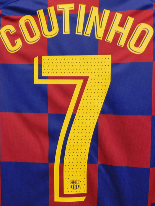 ナイキ) NIKE/19/20バルセロナ/ホーム/半袖/コウチーニョ/ジュニア用