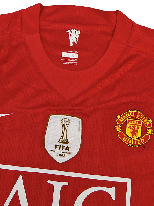 ナイキ) NIKE/08/09マンチェスターユナイテッド/CL/ホーム/半袖