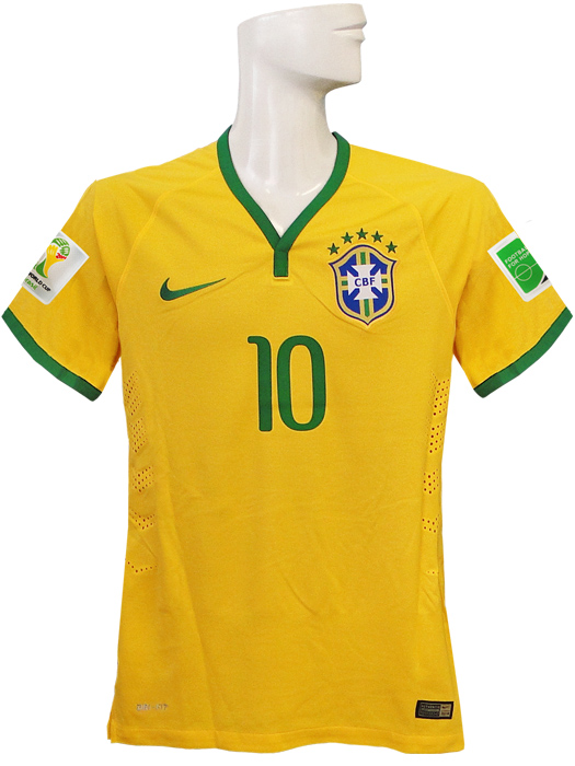 ナイキ) NIKE/2014ブラジル代表/オーセンティック/ホーム/半袖