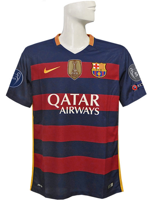 ナイキ) NIKE/15/16バルセロナ/CL/ホーム/半袖/ラキティッチ/2015FIFA