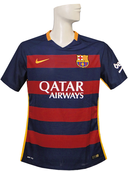 ナイキ) NIKE/15/16/バルセロナ/オーセンティック/ホーム/半袖/メッシ