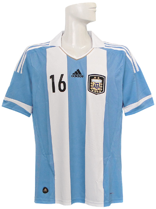 限定再入荷***(アディダス) adidas/12/13アルゼンチン代表/ホーム/半袖