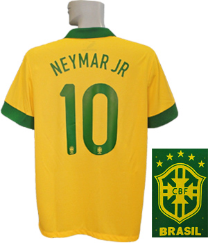 ナイキ/13ブラジル代表/コンフェデレーションズカップ/ホーム/半袖