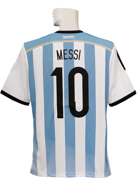 アディダス) adidas/14/15アルゼンチン代表/ホーム/半袖/メッシ/W杯
