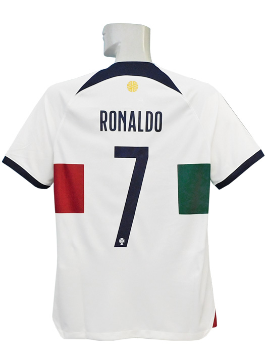ナイキ) NIKE/22/23ポルトガル代表/アウェイ/半袖/ロナウド/2022W杯