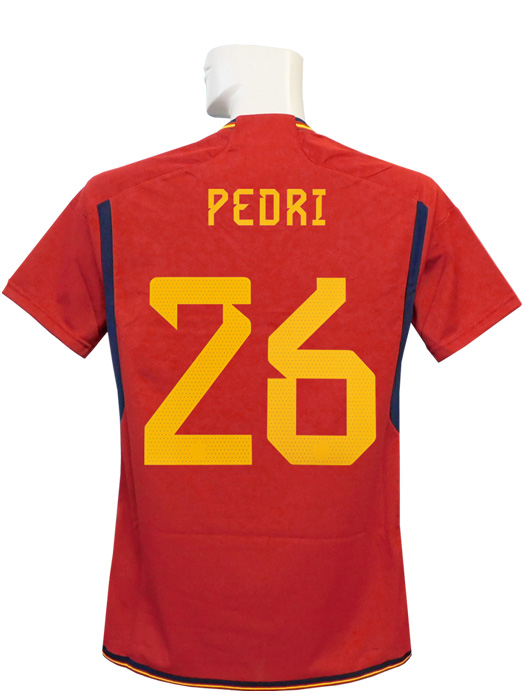 アディダス) adidas/22/23スペイン代表/ホーム/半袖/ペドリ/QA253