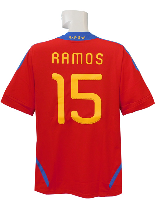 限定再入荷***(アディダス) adidas/11/12スペイン代表/ホーム/半袖