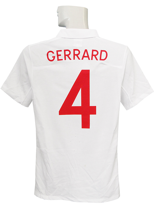 アンブロ) UMBRO/09/10イングランド代表/ホーム/半袖/ジェラード