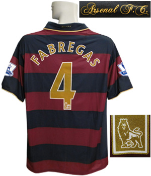 ナイキ/07/08アーセナル/サード/半袖/ファブレガス サッカーショップ
