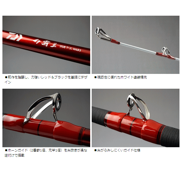 ≪新商品！≫ ダイワ 幻覇王 別誂 クエ H483 〔仕舞寸法 174cm〕 [10月