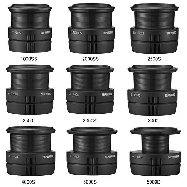 ≪'25年3月新商品！≫ ダイワ SLPW EX LT ブラック スプール 2 LT5000D