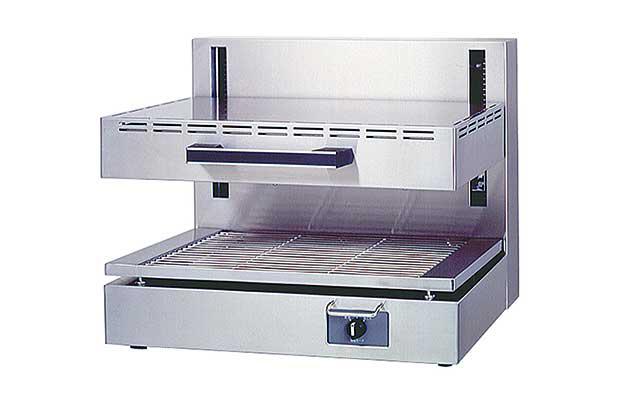 サラマンダー（ガス・電気）｜強火力で仕上げの焦げ目付けに｜株式会社