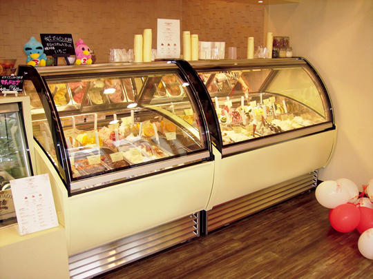 ジェラート用ショーケース | サービス機器 | 株式会社フジマック