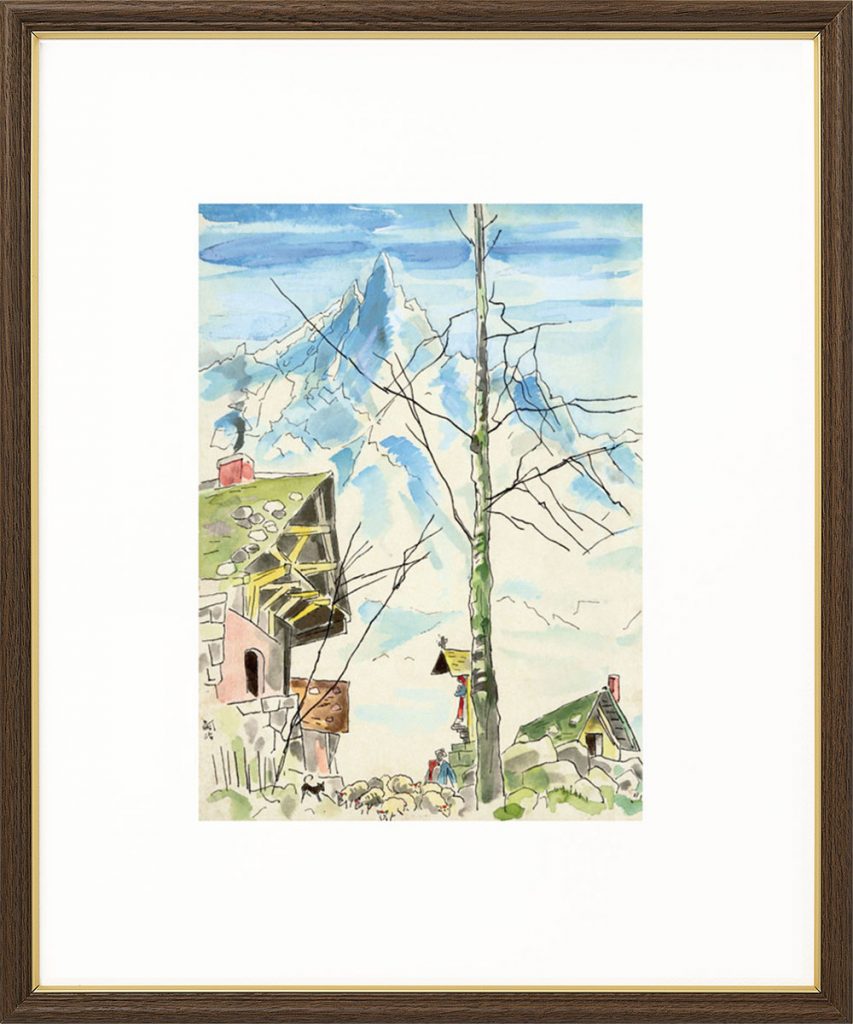 受注制作】婦人之友アートセレクション 高精彩複製画 藤田嗣治