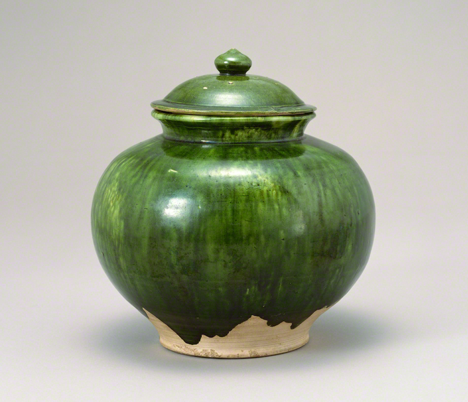 緑釉壺 | 鞏義窯 | 収蔵品詳細 | 作品を知る | 東京富士美術館（Tokyo