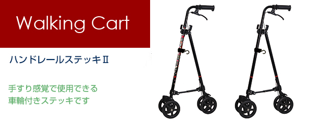 ハンドレールステッキⅡ│フジホーム株式会社