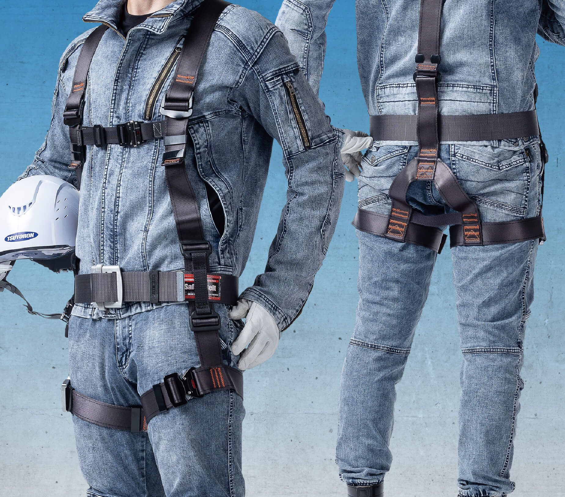 製品情報 | 飛燕ハーネス | 墜落制止用器具、フルハーネス型、胴ベルト
