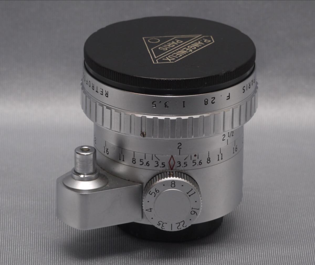 アンジェニュー 28mm f 3.5 エギザクタ-マウント ：FUJII CAMERAS 藤井