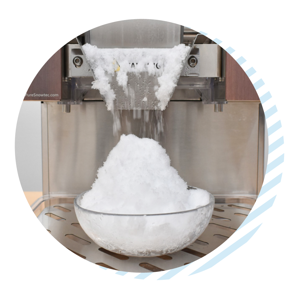 氷の要らないかき氷機 純雪機｜株式会社Fujitaka