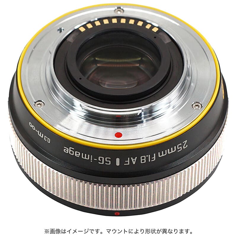 SG-image SG-image AF 25mm F1.8 ソニーEマウント シルバー 新品