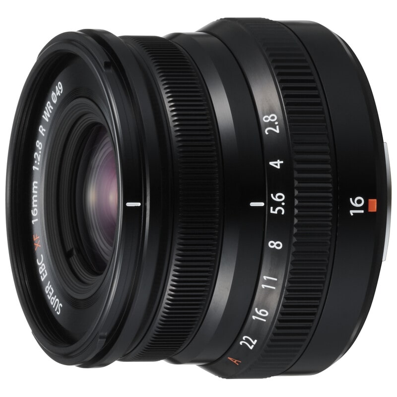 富士フイルム フジノンレンズ XF16mmF2.8 R WR ブラック 新品｜フジヤ