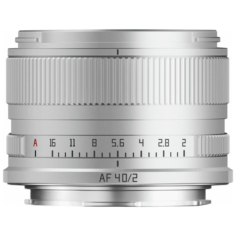 銘匠光学 TTArtisan AF 40mm f/2 Lマウント シルバー TT-40F2AF-L-S