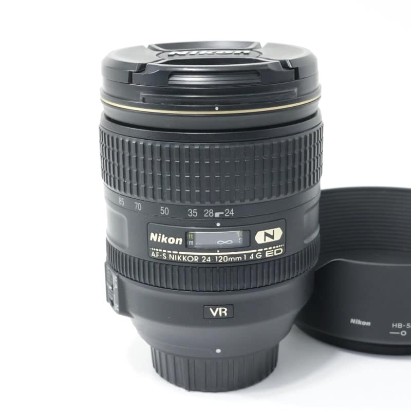 Nikon AF-S NIKKOR 24-120mm f/4G ED VR AB-ランク 中古｜フジヤカメラ