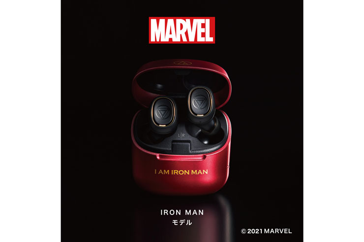 数量限定】これはカッコいい！アイアンマンコラボ完全ワイヤレス
