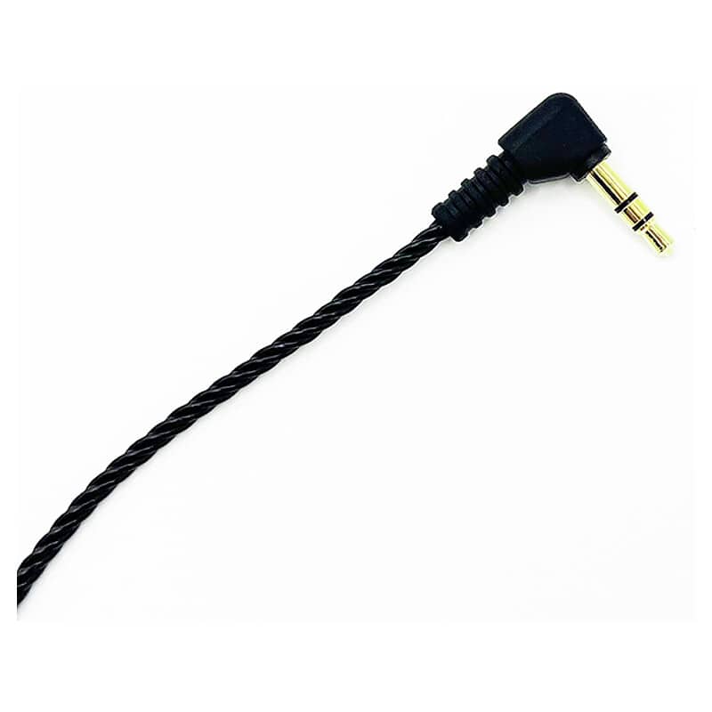 qdc DEBUT Cable IEM2pin 1.2m Black [QDC-CABLE-DEBUT-CIEM2PIN-BK