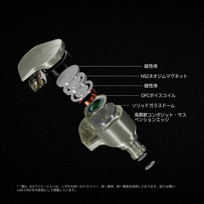水月雨（MoonDrop） 蘭 - LAN II REF 新品｜フジヤエービック