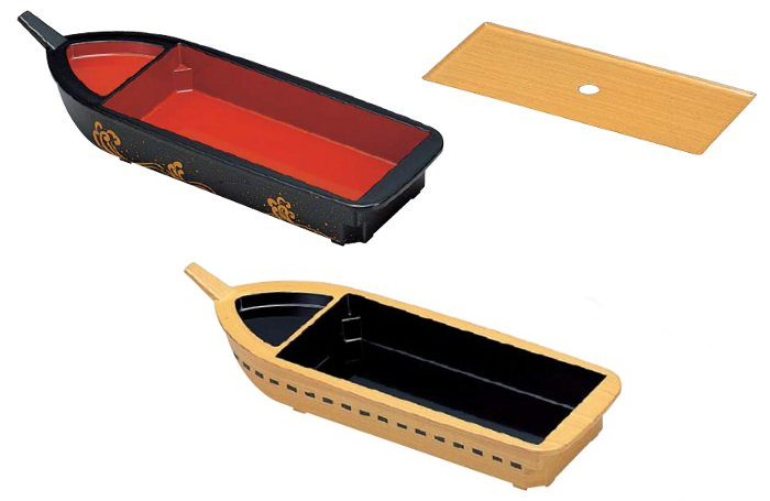 屋形舟（1～2人用） 舟型盛込み器 ABS樹脂製の通販サイト-フクジネット