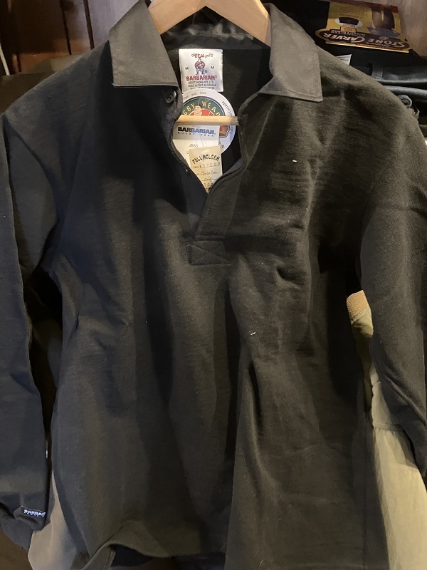 バーバリアン ラガーシャツBARBARIAN 無地