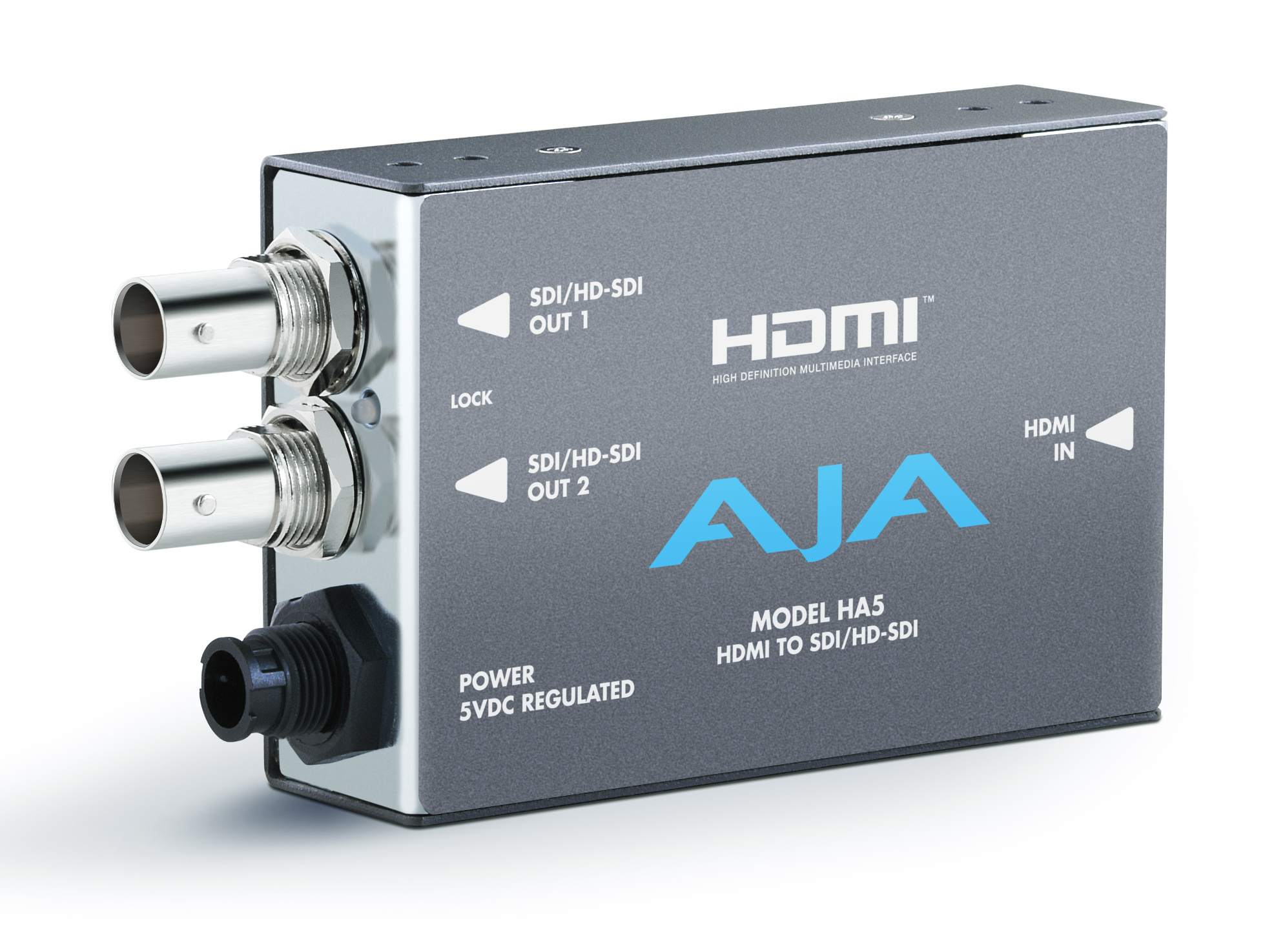 AJA HA5-12G HDMI 2.0 to 12G-SDI Converter | Full Compass Systems