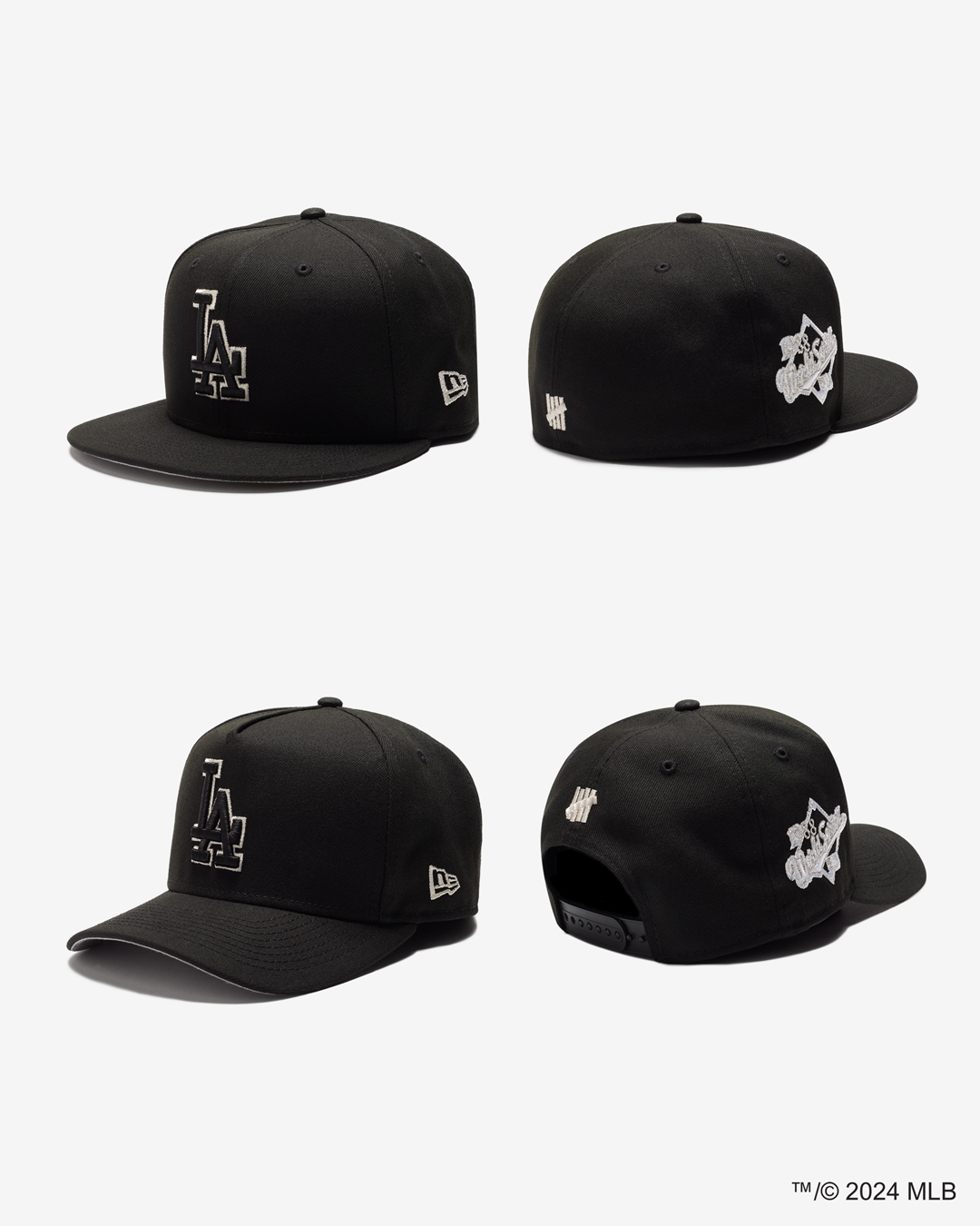 UNDEFEATED x Los Angeles Dodgers x New Era トリプルコラボが2024年