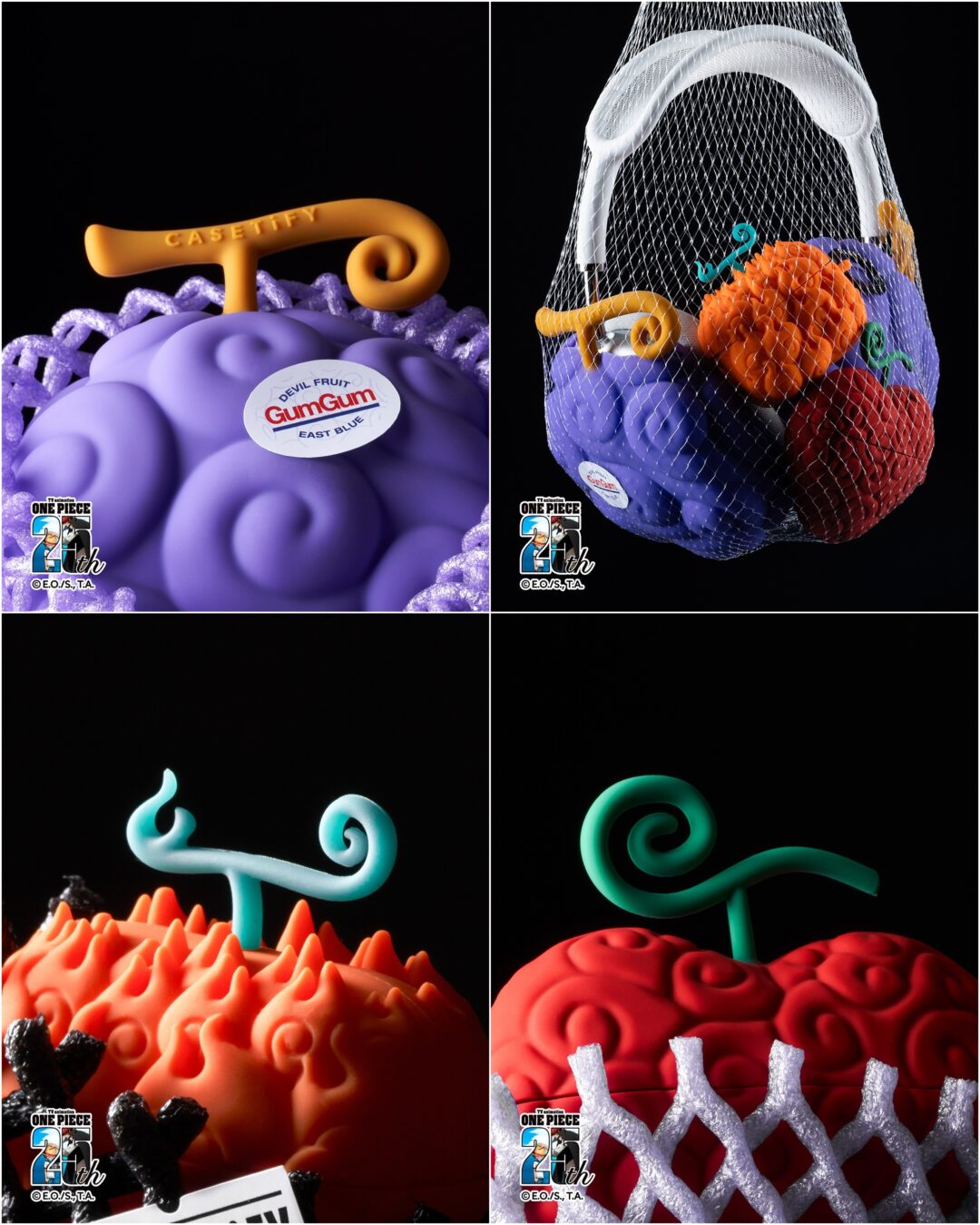 ONE PIECE x CASETiFY 25周年を記念した「悪魔の実 コレクション」が