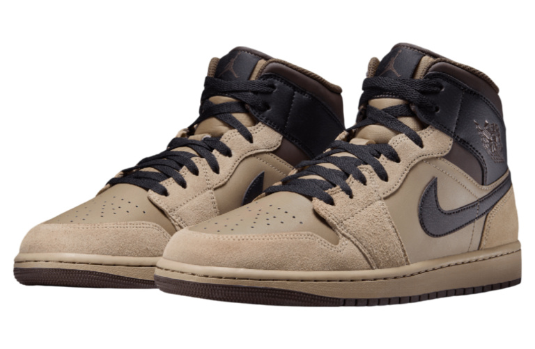 2025年 発売予定】NIKE AIR JORDAN 1 MID “Khaki/Baroque Brown