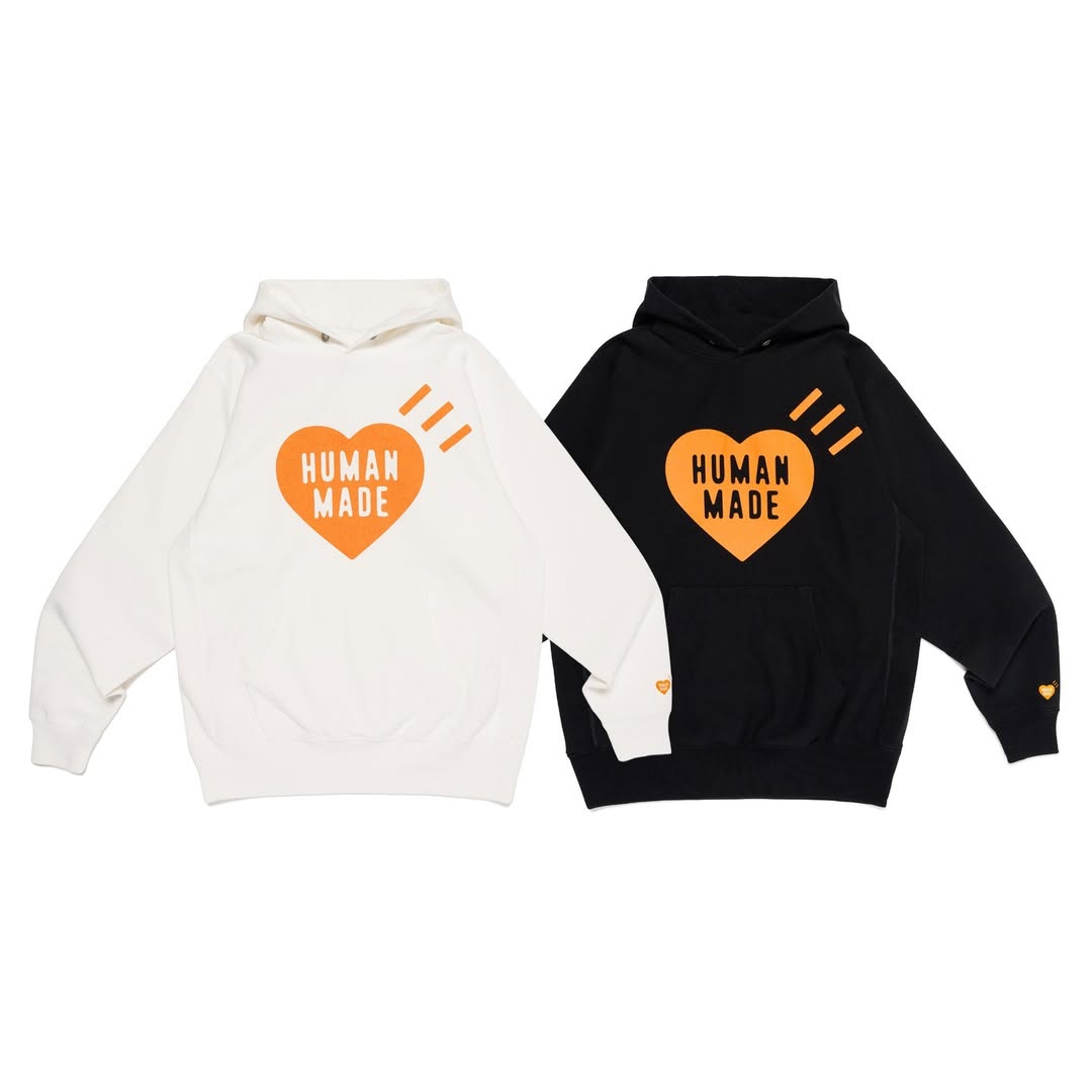 店舗別カラー】HUMAN MADE “HEART HEAVYWEIGHT HOODIE”が11/30 発売