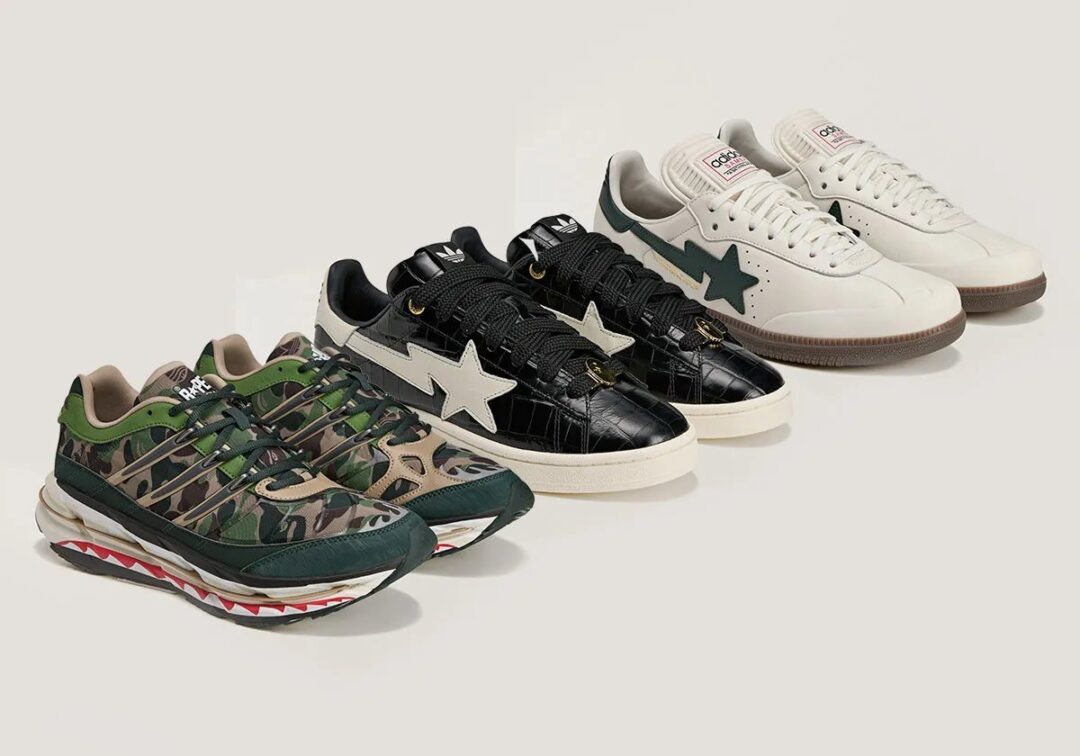 2026年 2/7 発売】A BATHING APE × adidas Originals “World Cup Pack