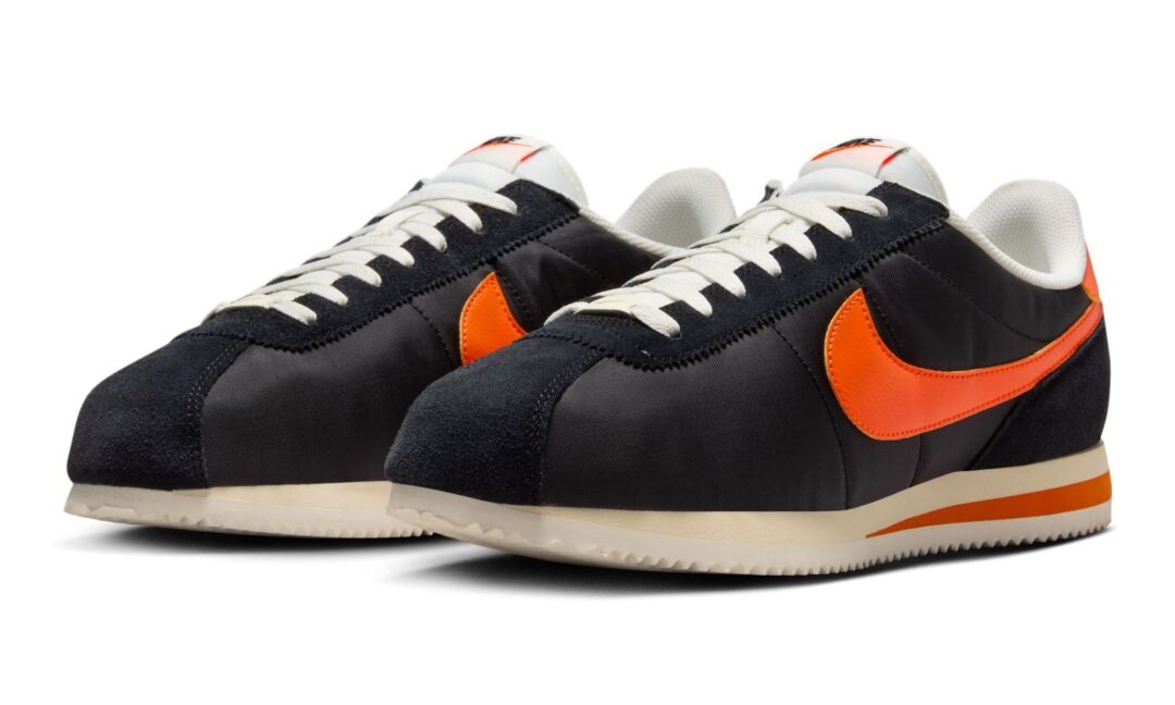 2025年 1/10 発売】NIKE CORTEZ TXT “Black/Safety Orange” (ナイキ
