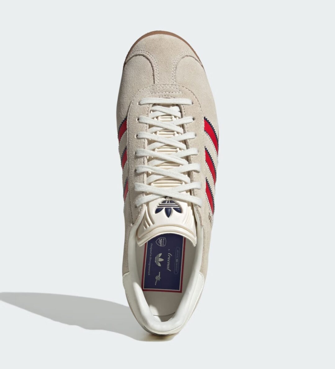2025年 2/11 発売】Arsenal × adidas Originals GAZELLE “Off-White