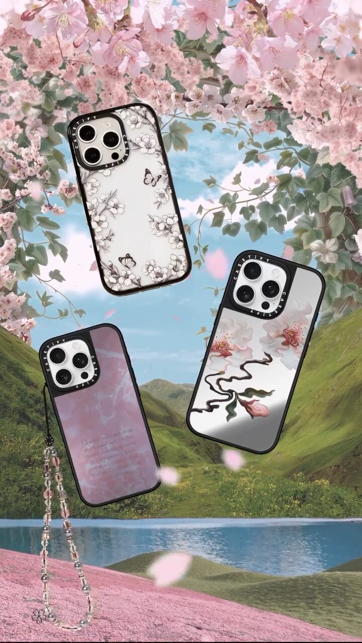 日本限定】CASETiFYから春の幻想的な庭園を描いた「サクラ ガーデン