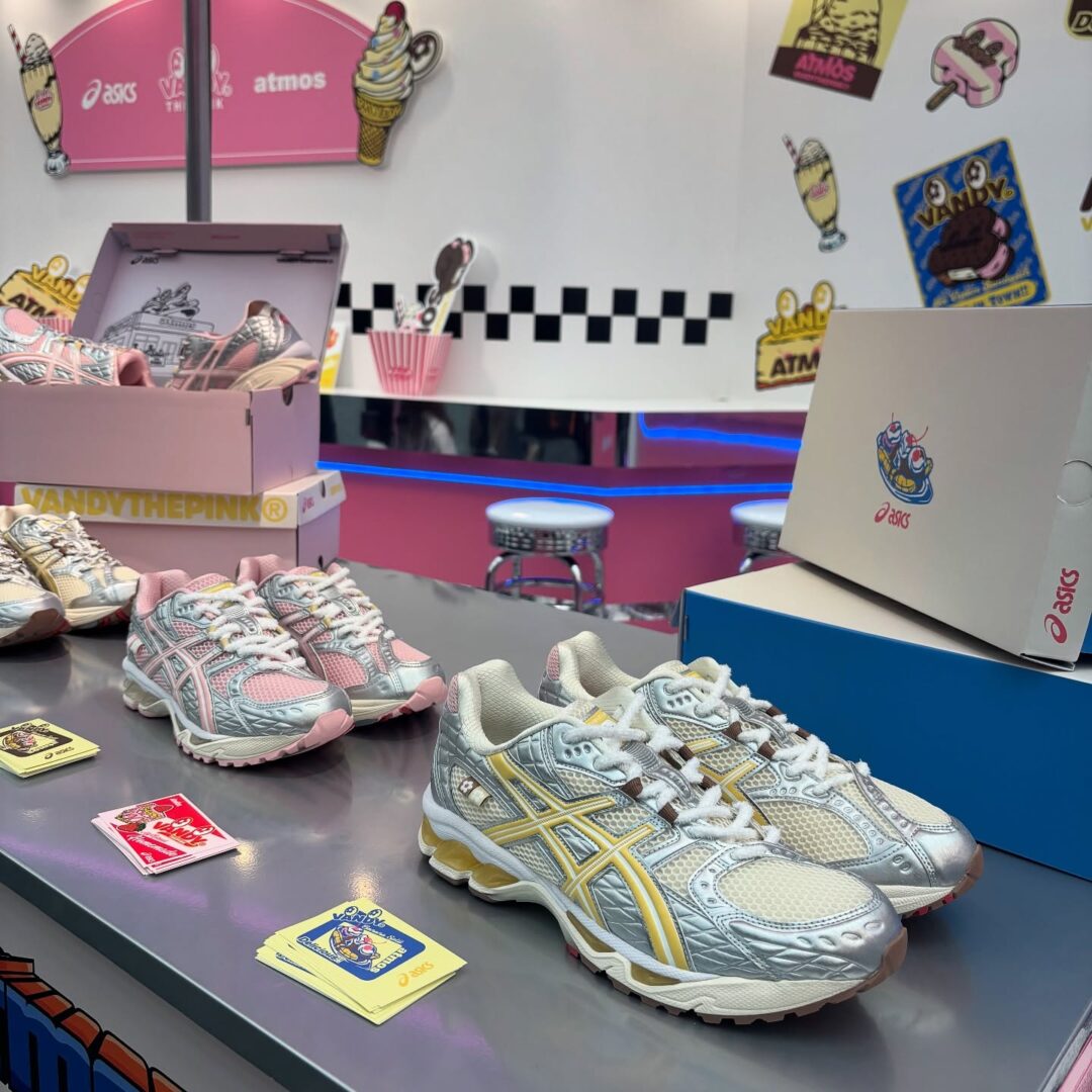 2025年 4/19 & 5/30 発売】VANDY THE PINK × ASICS × atmos GEL-NIMBUS