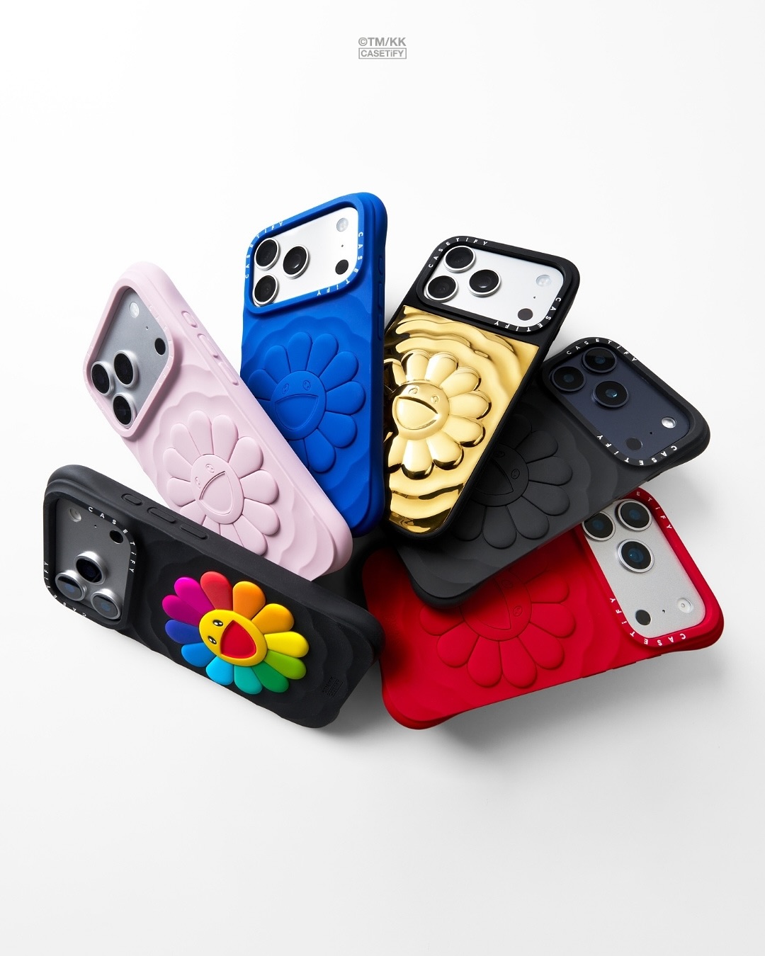 村上隆 × CASETiFY “FLOWERS BLOOM” コラボ新作デザインが2025年 11/21