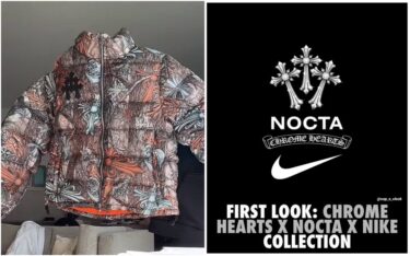 Chrome Hearts × NIKE × NOCTA トリプルコラボが公開 (クロムハーツ