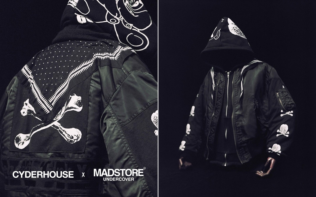 古着のMA-1をカスタムした MADSTORE × Cyder House ワンオフコラボが