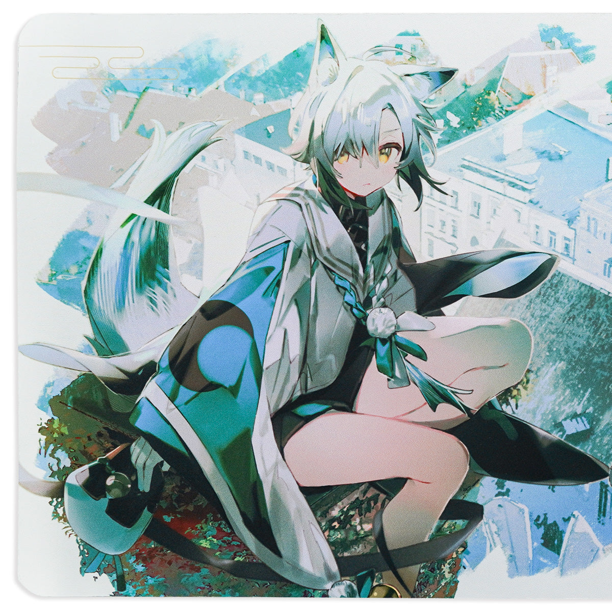 ふもコレ×Namie マウスパッド/プレイマット XL − yuzuru −｜ふもコレ