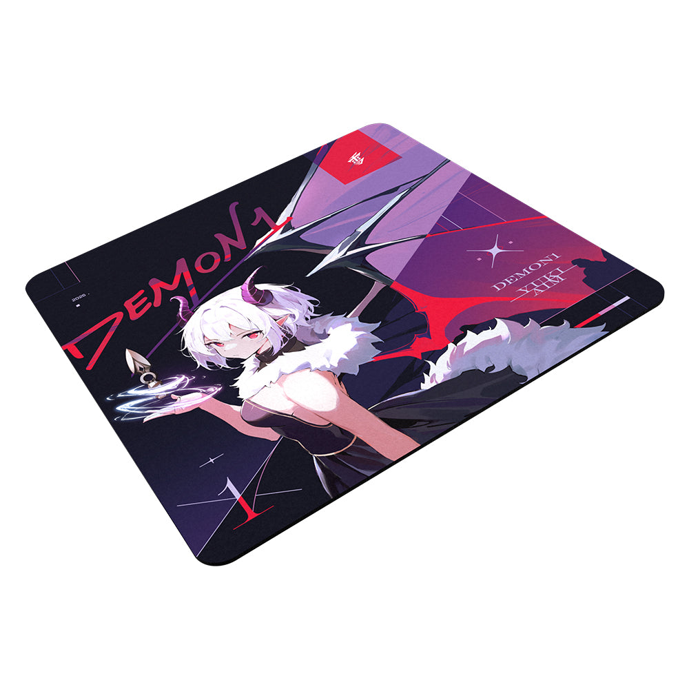 Yuki Aim(ユキエイム) x Demon1 布マウスパッド｜ふもコレ(Fumo