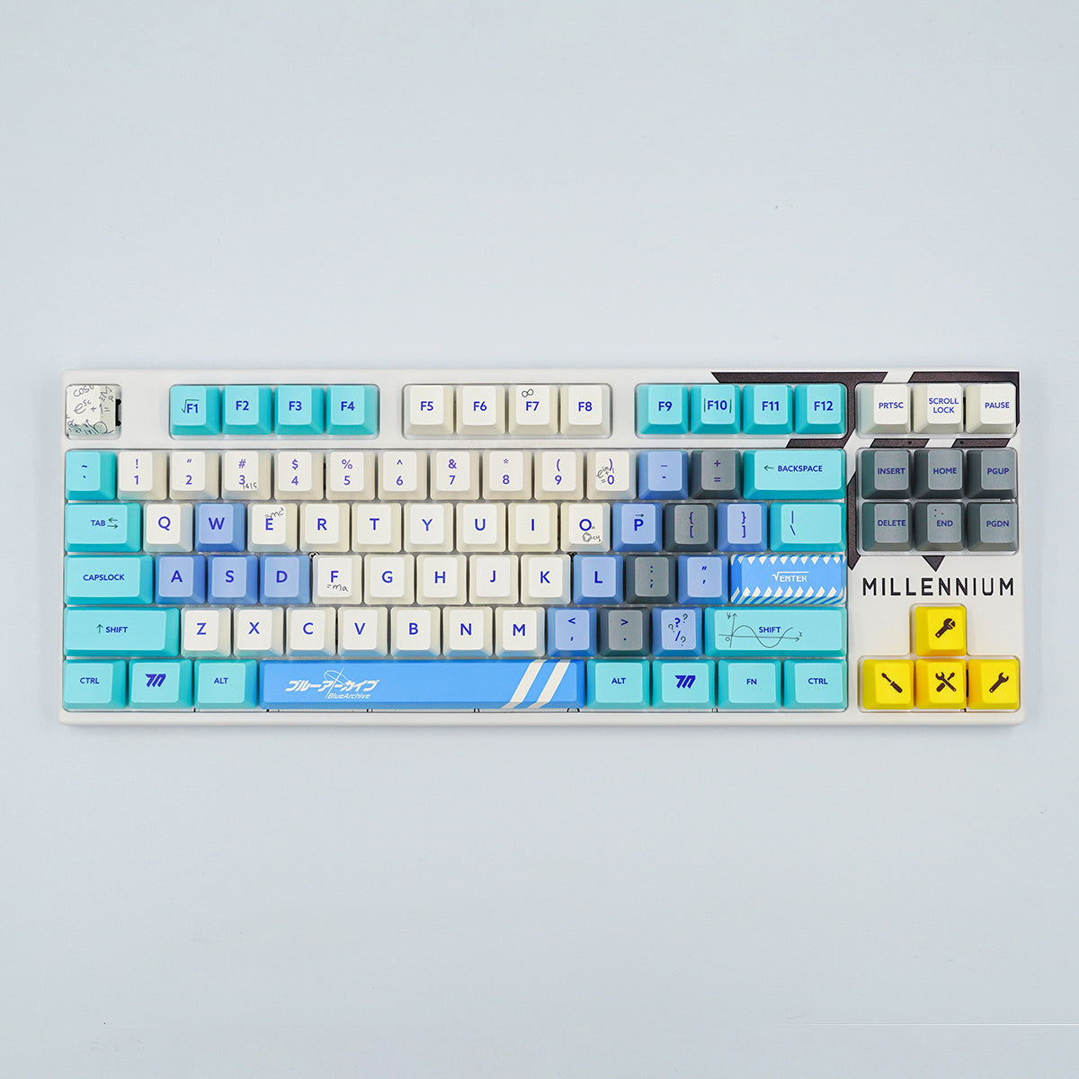 ふもコレ×ブルーアーカイブ キーボード ミレニアムサイエンススクール