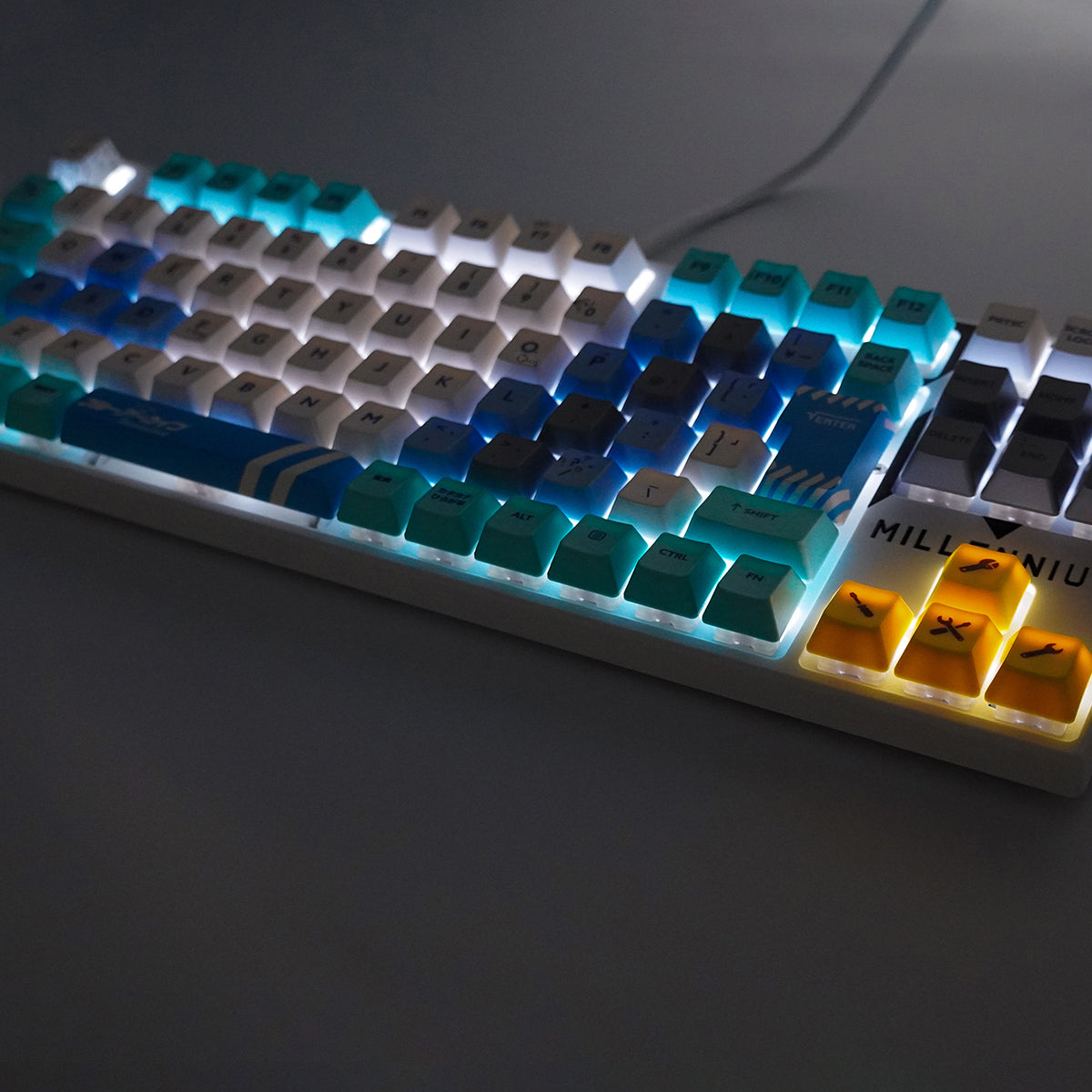 ふもコレ×ブルーアーカイブ キーボード ミレニアムサイエンススクール